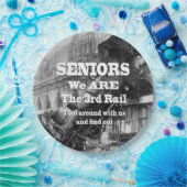 Senioren Wij zijn de derde rail Papieren Bordje (Feest)