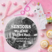 Senioren Wij zijn de derde rail Papieren Bordje (Feest)