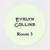 Senioren Woonzorg Thuis Kleding Naam Labels (Design 1)