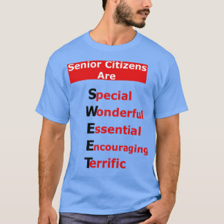 Senioren zijn ZOET SpecialWonderfulEssentia T-shirt