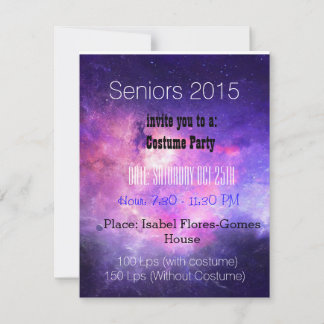 Seniors party kaart