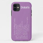 "Senior's Texting Codes" Aangepast Case-Mate iPhone Case (Achterkant)