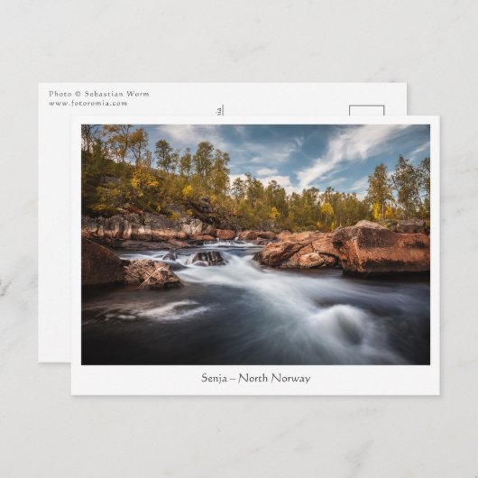 Senja Island Briefkaart (Voorkant / Achterkant)