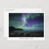 Senja, Noord-Noorwegen Briefkaart (Voorkant / Achterkant)