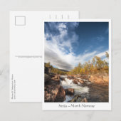 Senja Noorwegen Briefkaart (Voorkant / Achterkant)