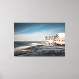 Senja Noorwegen Canvas Afdruk
