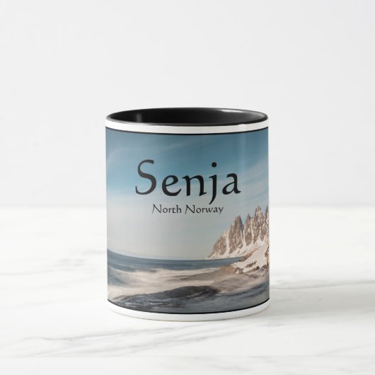 Senja Norway Souvenir Mok (Midden)