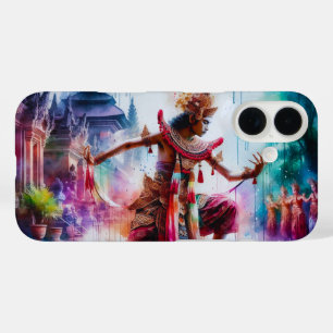 Senja Tari: Schemerdans in Bali iPhone 16 Hoesje
