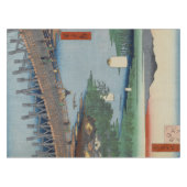 Senju Great Bridge over Sumida, Japan Ukiyo-e Tafelkleed (Voorkant (Horizontaal))