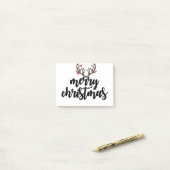 Senkgift voor kerstrendierantaarns post-it® notes (Op bureau)