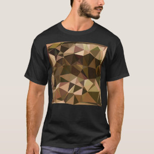 Senna Abstract laag veelhoekveld T-shirt