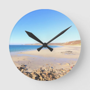 Sennen Cove Wall Clock Ronde Klok