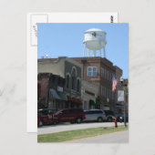 Senoia Georgia Briefkaart (Voorkant / Achterkant)