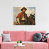 Señor de la Llanura Canvas Afdruk (Insitu (Woonkamer))