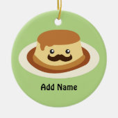 Señor Flan Keramisch Ornament (Voorkant)