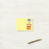Señor Gato N'OUBLIEZ PAS ! Post-It (Sur un bureau)