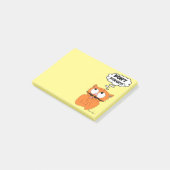 Señor Gato N'OUBLIEZ PAS ! Post-It (Incliné)