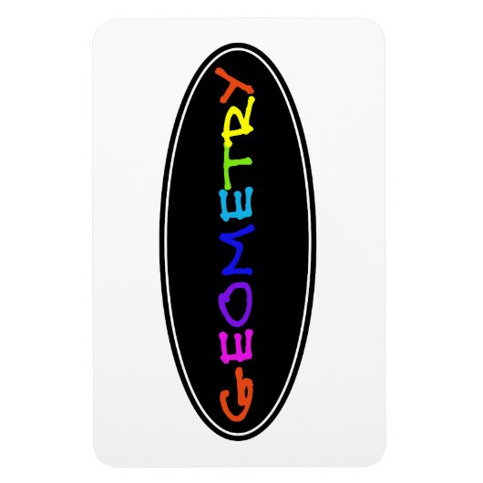 Señor geometrische fotomagneet magneet (Verticaal)