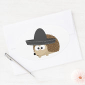 Señor Hedégel Ovale Sticker (Envelop)