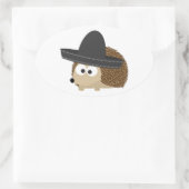 Señor Hedégel Ovale Sticker (Tas)