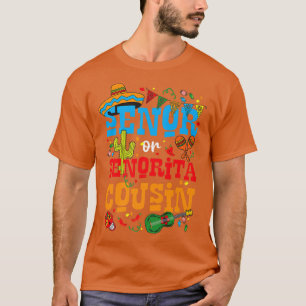 Senor of Senorita neef om sekse te zijn onthullen T-shirt