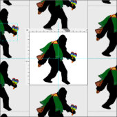 Senor Squatcho de Mayo met Serape Stof (Delen)