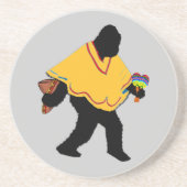 Senor Squatcho de Mayo Zandsteen Onderzetter (Voorkant)