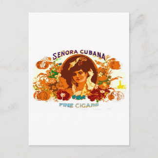 SENORA CUBANA BRIEFKAART