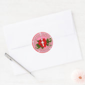 Señora de Guadalupe Ronde Sticker (Envelop)