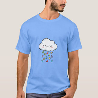 SenpaiXEL Slaap Jellybean Wolk T-shirt