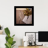 Sens comme bizarre ou en attente Dessins Poster (Bureau à domicile)