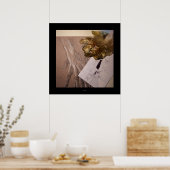 Sens comme bizarre ou en attente Dessins Poster (Cuisine)