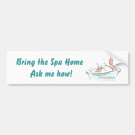Sensaria Bumpersticker (Voorkant)