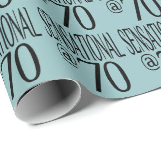 Sensationeel op Seventy Cadeaupapier
