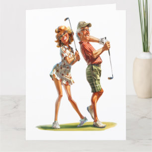 Sensationele senior golfers kaart