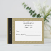 Sensationnel À 65 Invitation RSVP (Debout devant)