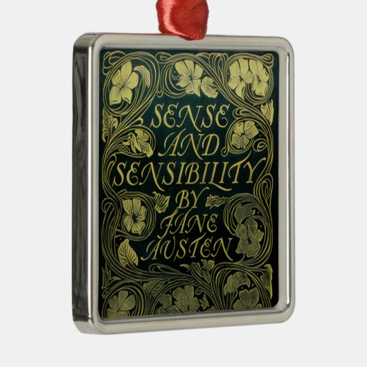 Sense and Sensibility Cover Metalen Ornament (Rechts)