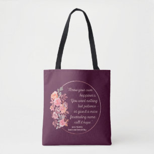 Sense and Sensibility Quote I - Cute Style Draagtas
