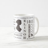 Sense en Sensibility Koffiemok (Voorkant rechts)