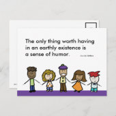Sense of Humor Briefkaart (Voorkant / Achterkant)