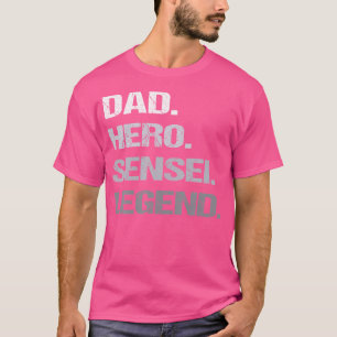 Sensei Dad Karate Judo T-shirt