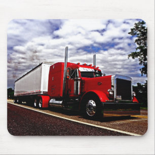 Sensenig Red Peterbilt 379 Mousepad Muismat