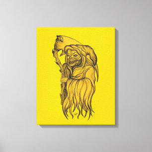 Sensenmann - De dood Canvas Afdruk