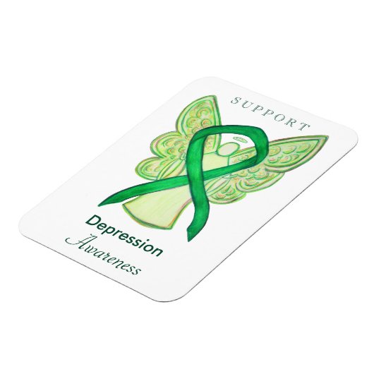 Sensibilisation à la dépression Ruban Angel Magnet (Côté Gauche)