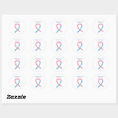 Sensibilisation à la perte de grossesse Stickers r (Feuille)