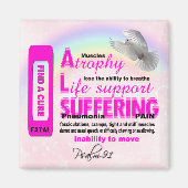 SENSIBILISATION À LA SLA - Aimant (Devant)