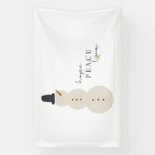 sensibilisation au cancer Bannière Noël (Verticale)