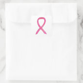 Sensibilisation au cancer du sein Étiquette à ruba (Sac)