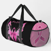 Sensibilisation au cancer du sein Grand sac à doub (Coin droit)