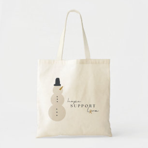 sensibilisation au cancer. Sacs de Noël
